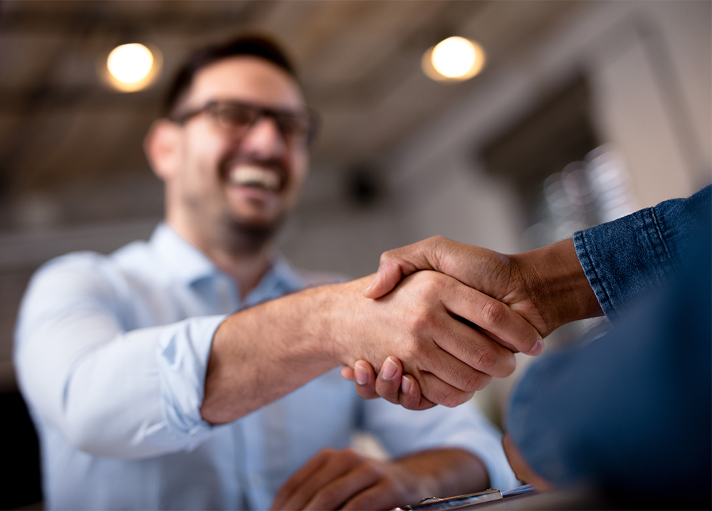 Business People Shaking Hands